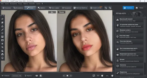 Фоторедактор для ПК