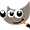 Логотип программы GIMP