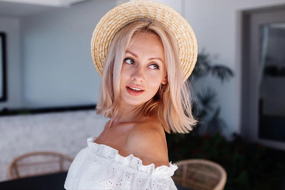 Изменение волос на фото