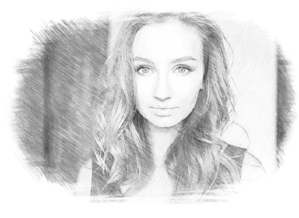Рисунок девушки