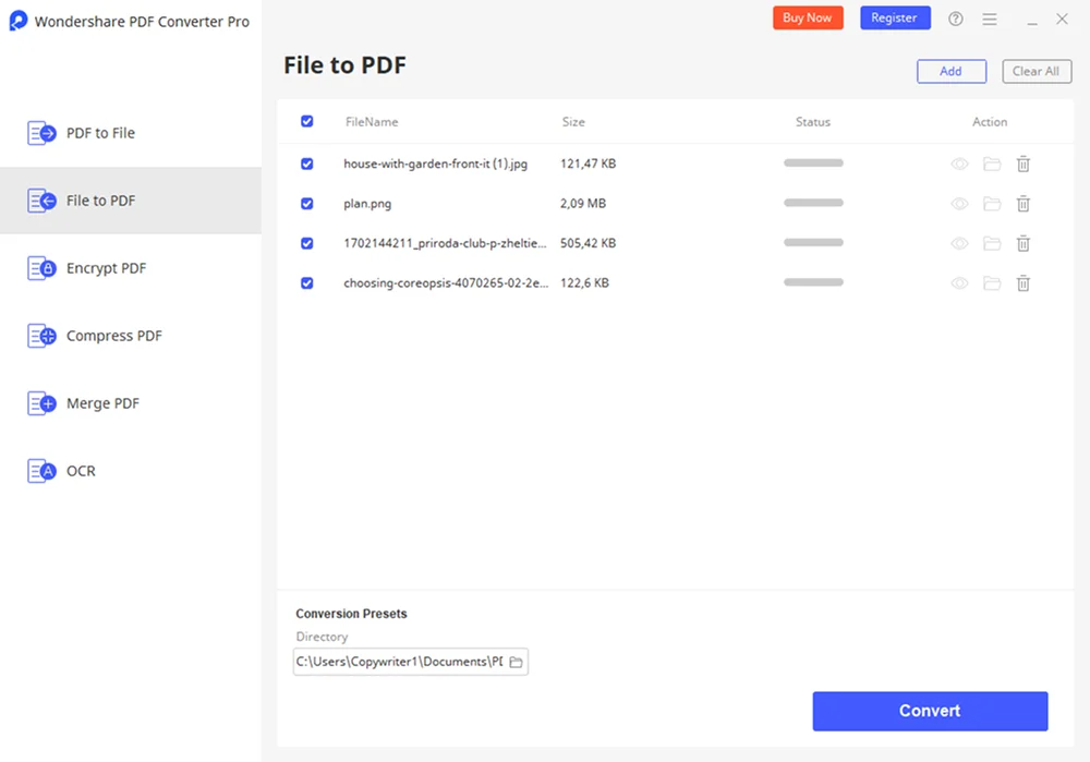 программа Wondershare PDF Converter Pro