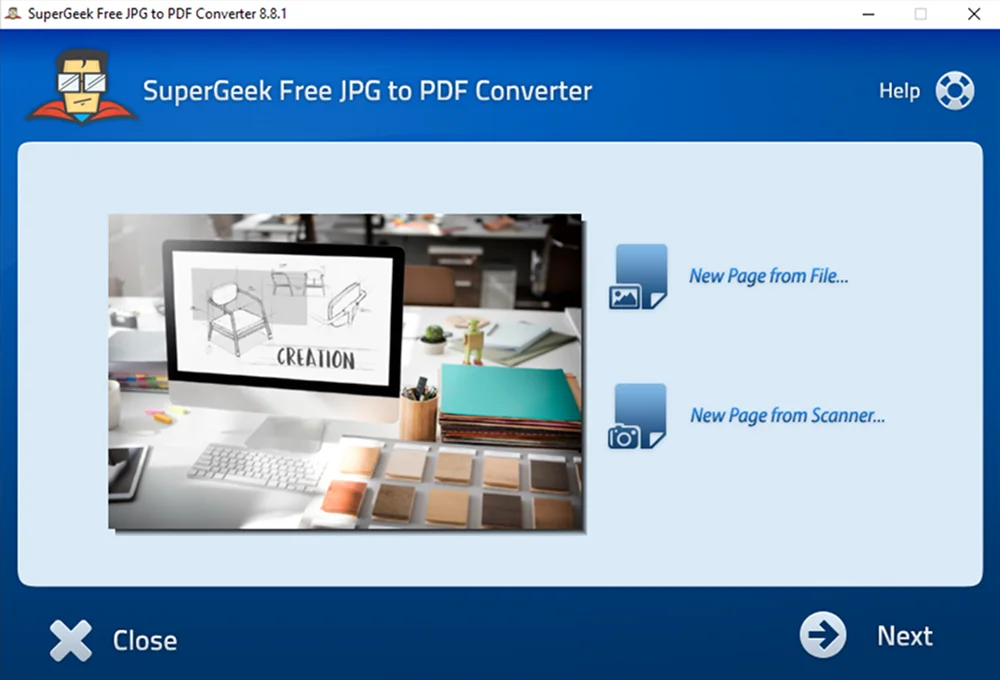интерфейс SuperGeek Free Converter