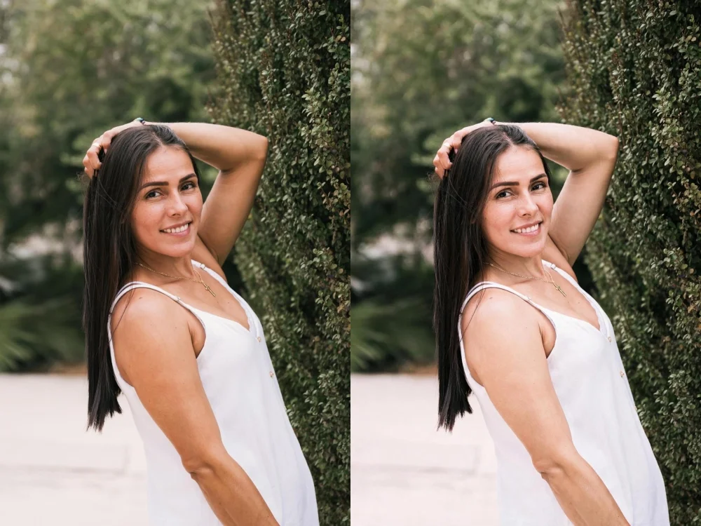 Как осветлить кожу на фотографии